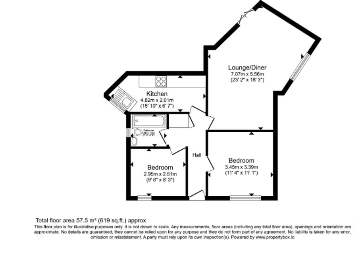 Charleston Avenue, Basildon floorplan