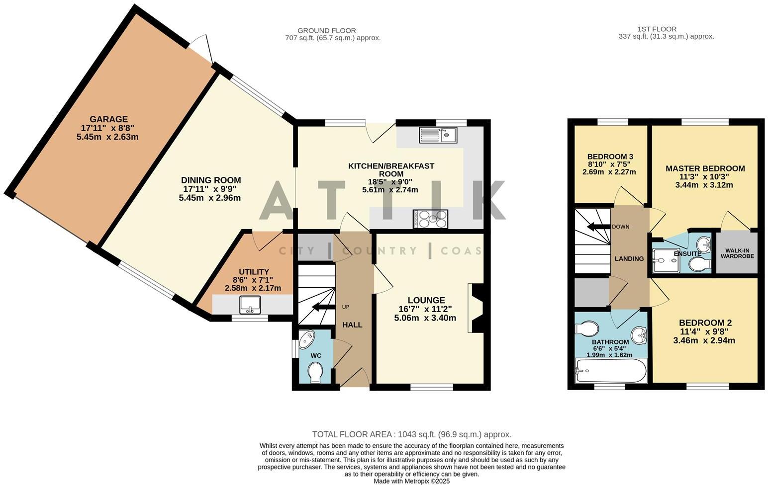 Green Bank, Halesworth floorplan