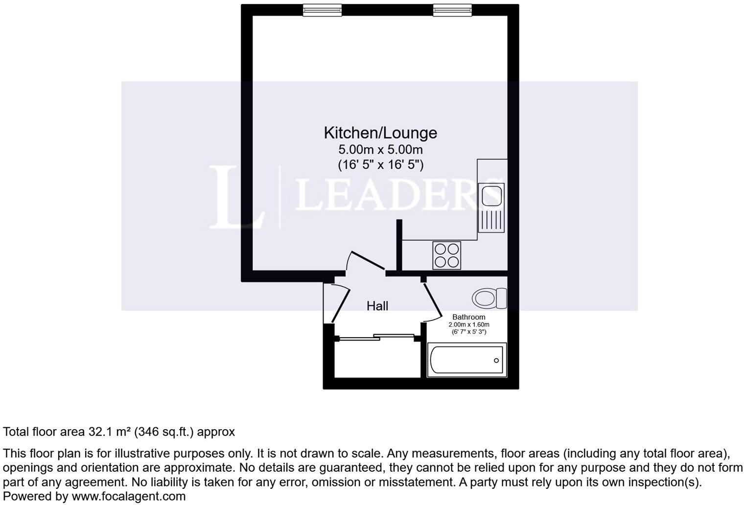 John Street, Luton, Bedfordshire, LU1 floorplan