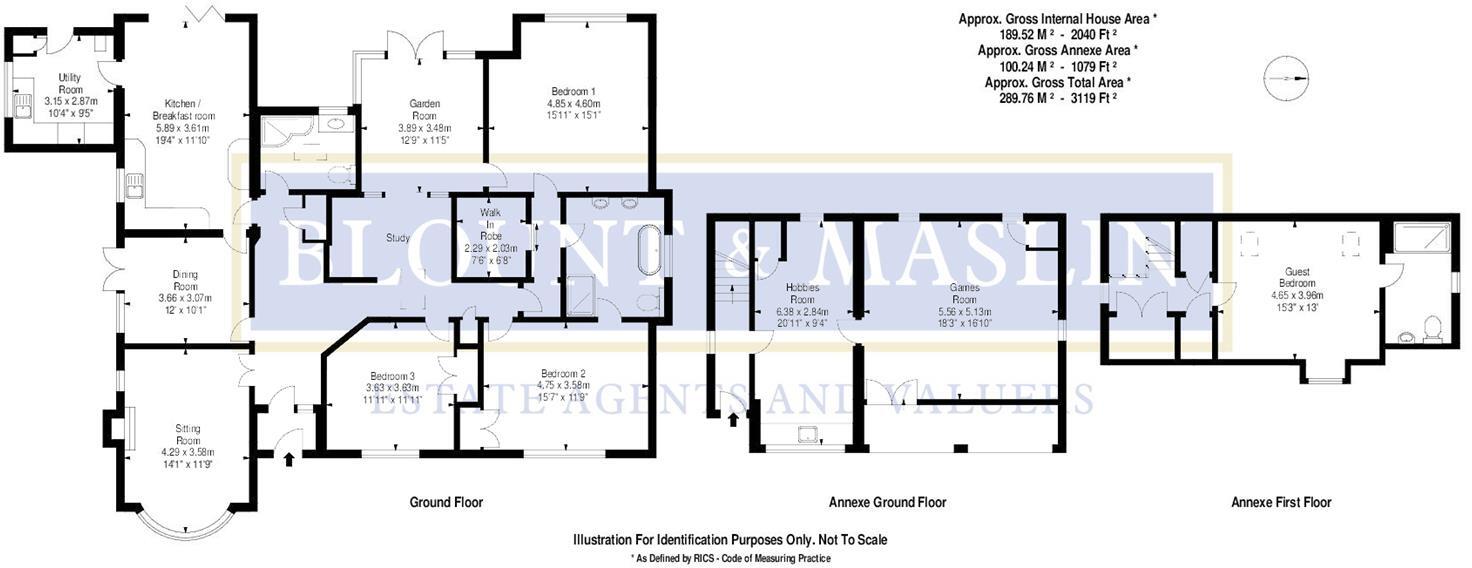 The Little Paddock, Malmesbury floorplan