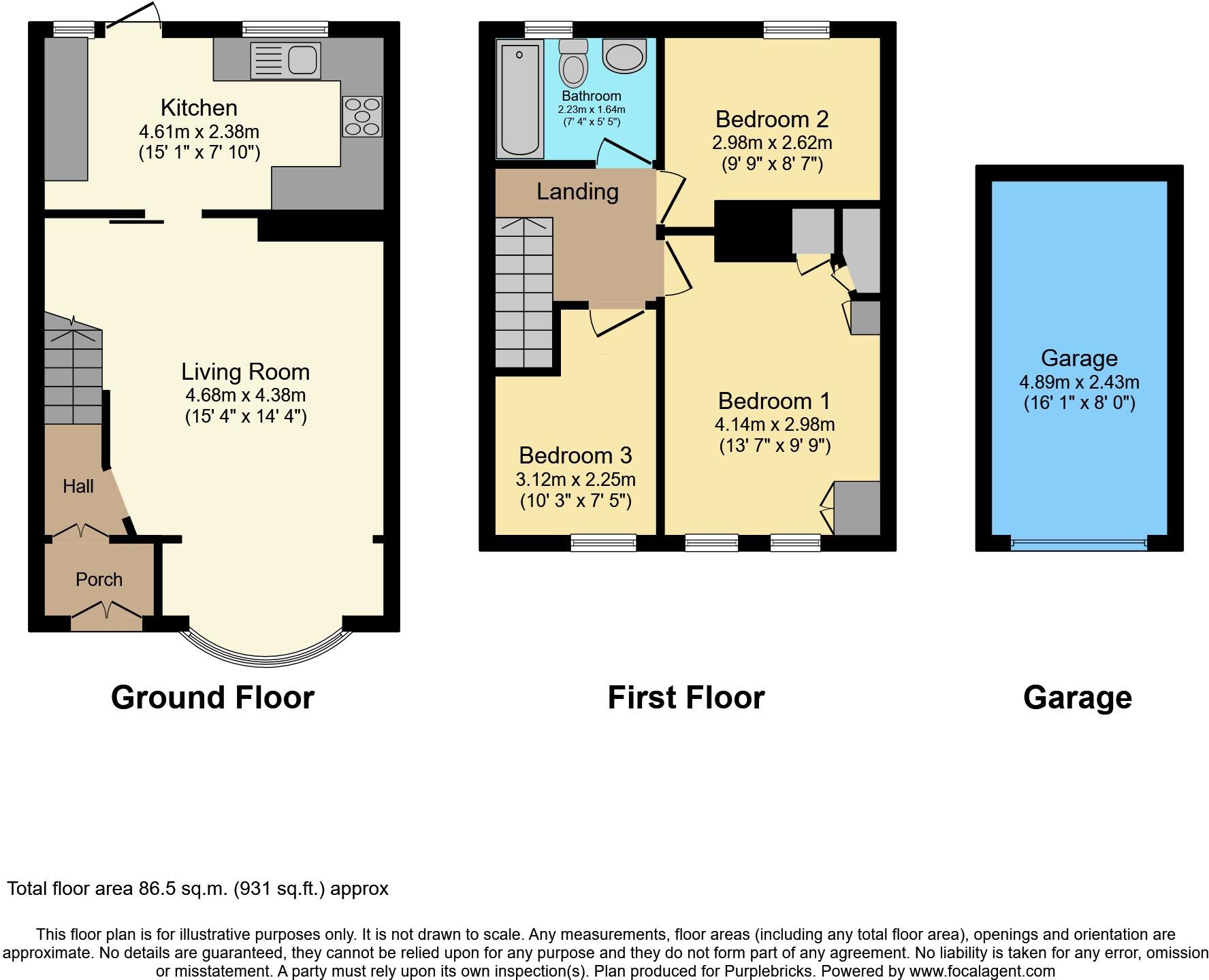 Anton Road, South Ockendon, RM15 floorplan