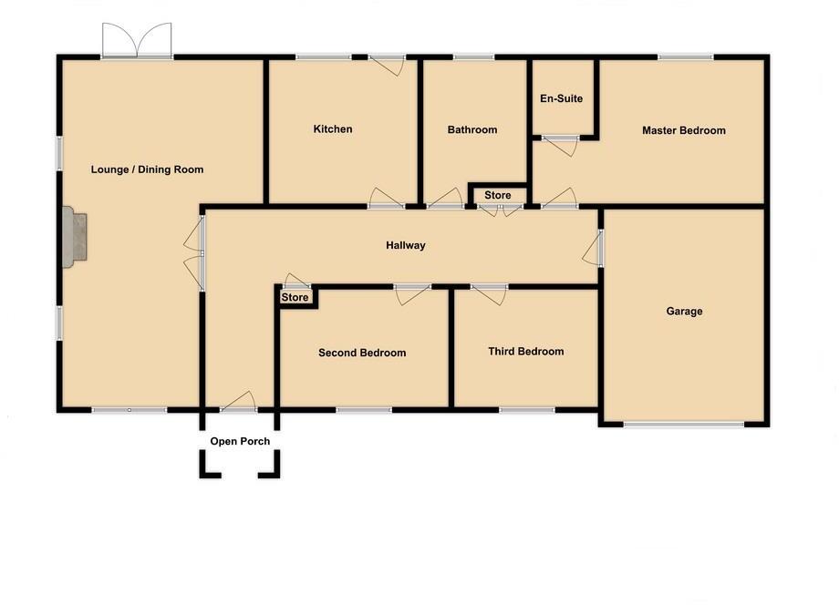 Kendal Close, Peterlee, County Durham, SR8 1PL floorplan