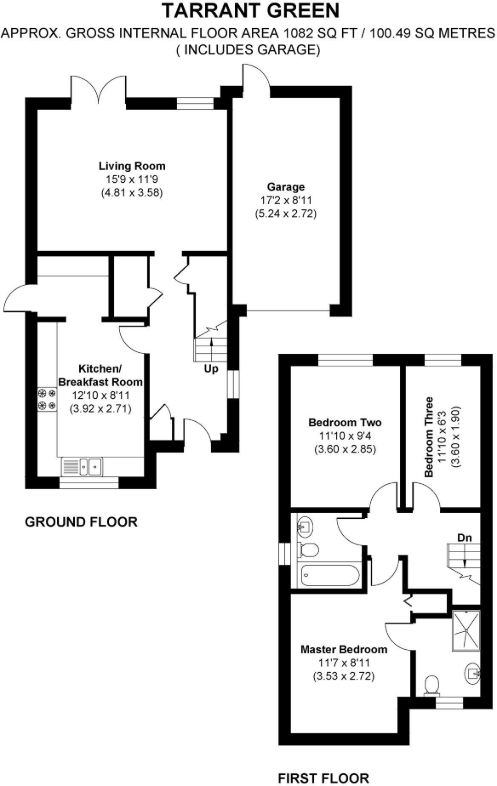 Tarrant Green, Warfield, Bracknell floorplan