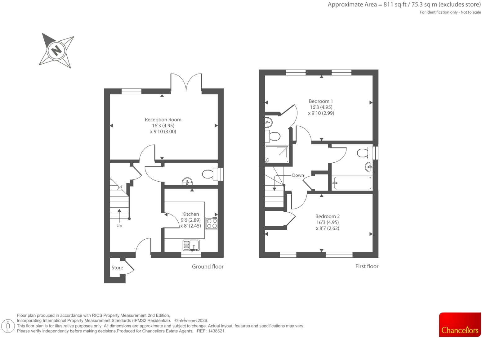 Fairway Road, Basingstoke, Hampshire floorplan