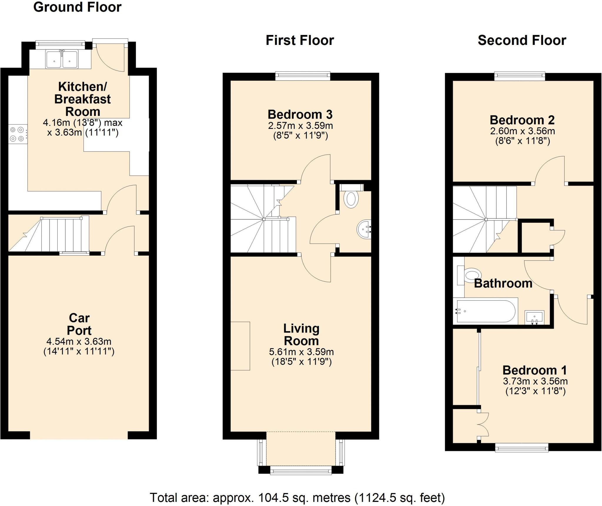 Bourne End - Beautifully Presented Throughout floorplan