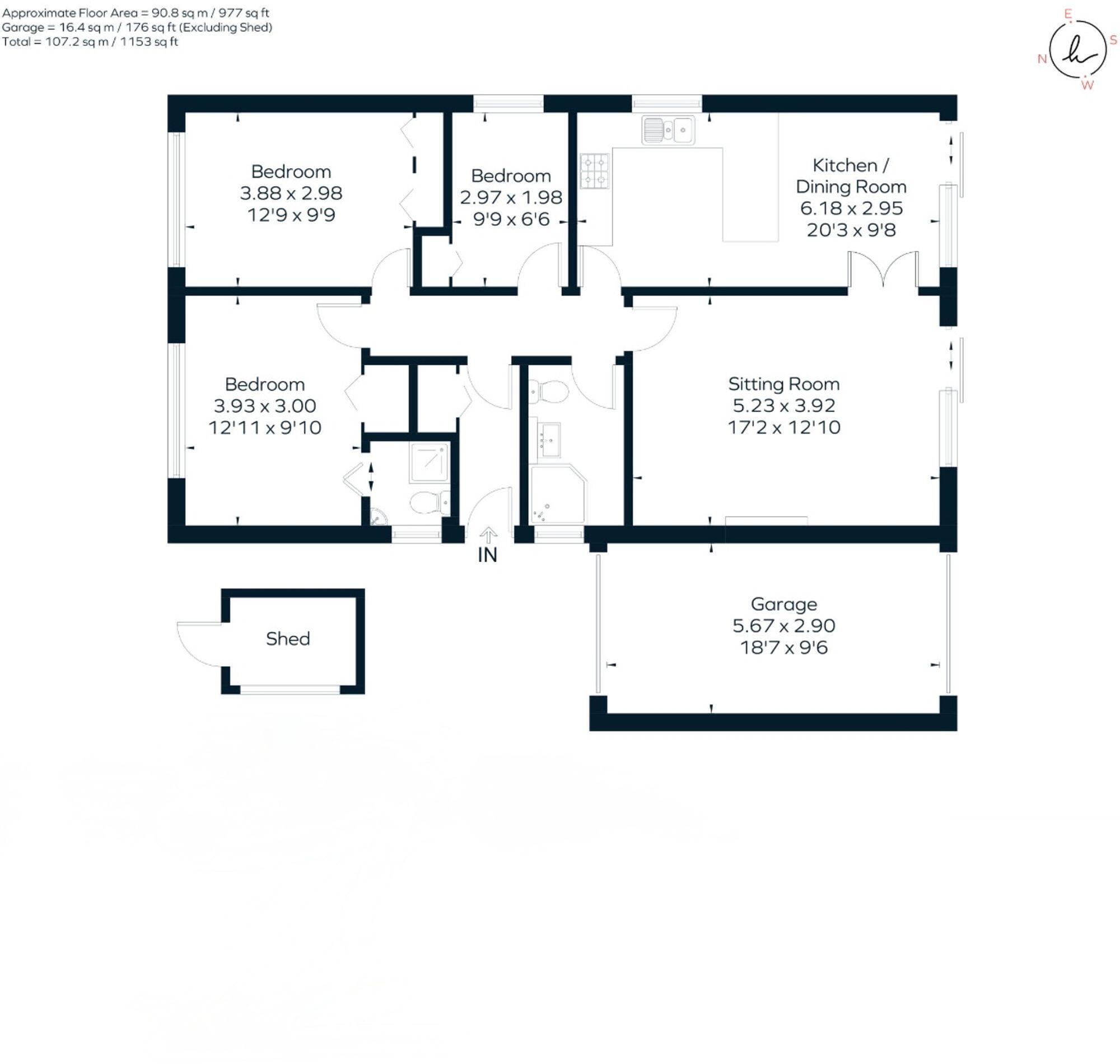 Wheatsheaf Lane, Cuckfield, RH17 floorplan