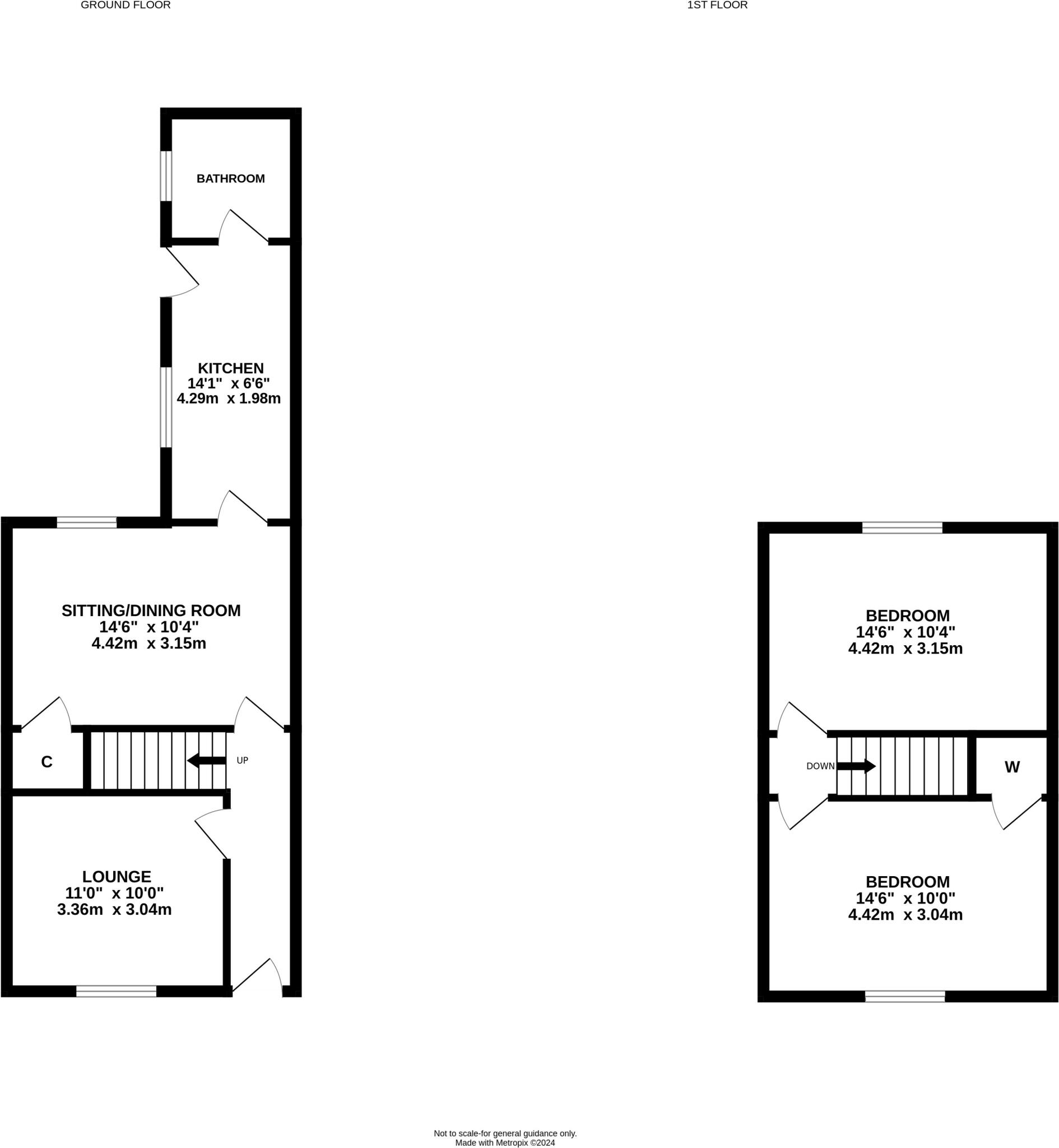 Napier Street, Darlington, DL3 floorplan