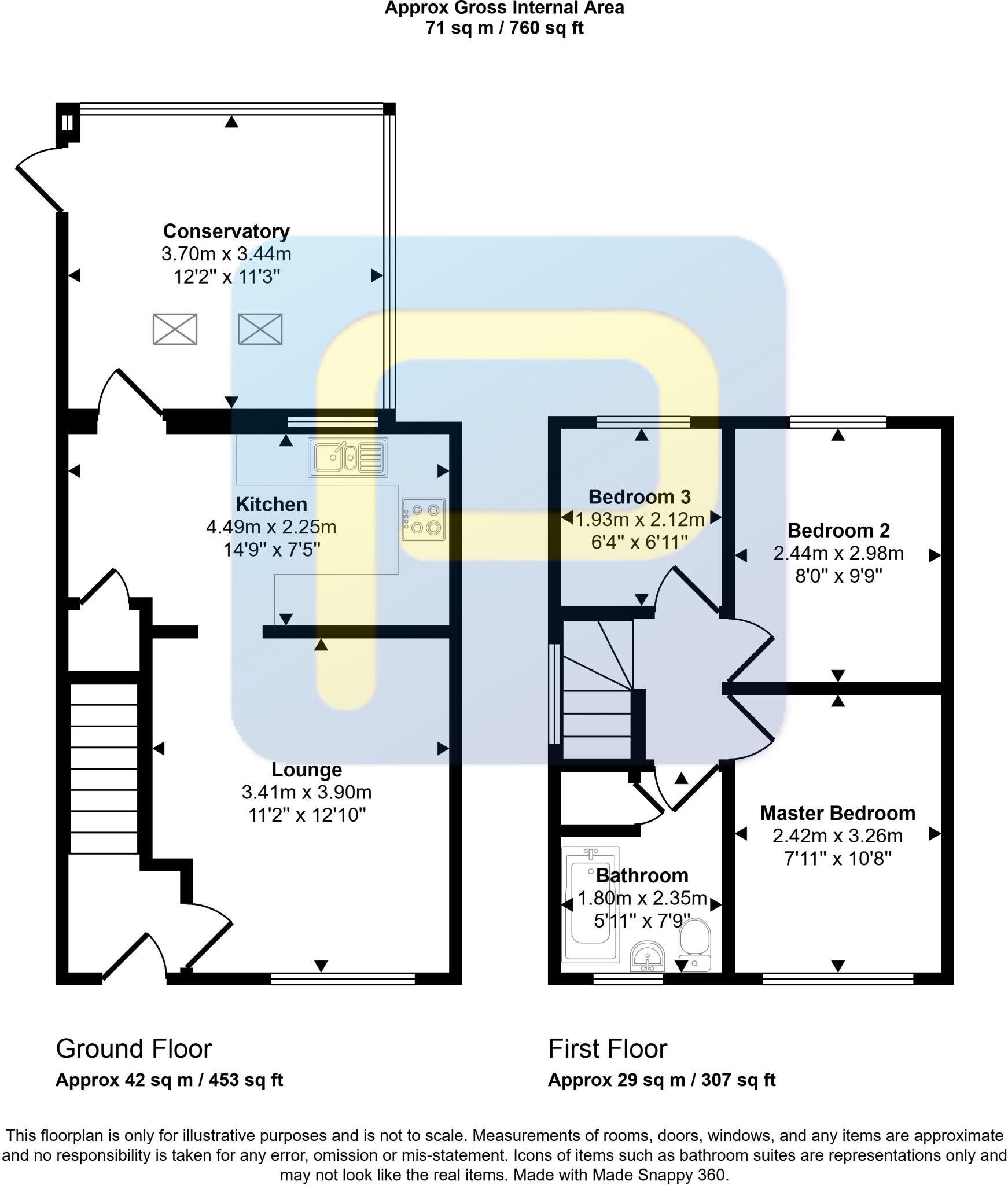 Gloster Park, Amble, Northumberland, NE65 0HQ floorplan