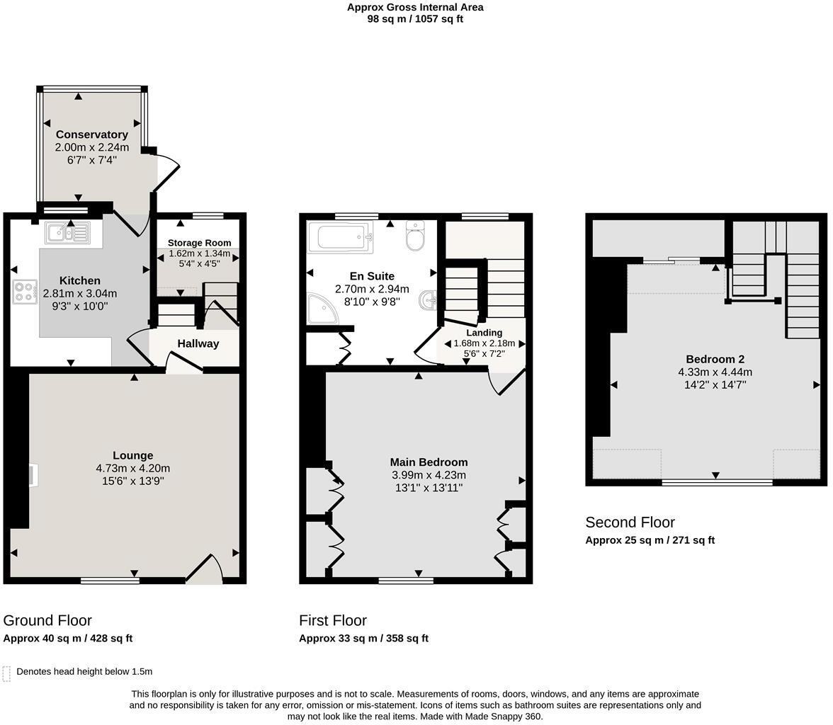 South View Terrace, Silsden, Keighley floorplan