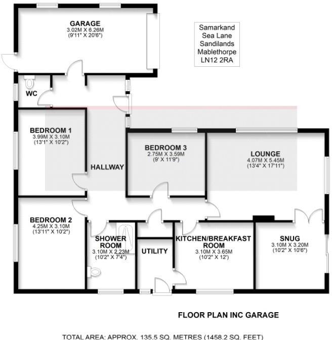 Sea Lane, Sandilands, Mablethorpe floorplan
