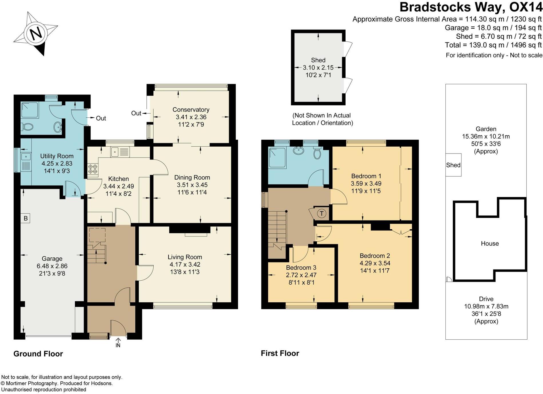 Bradstocks Way, Sutton Courtenay, OX14 floorplan