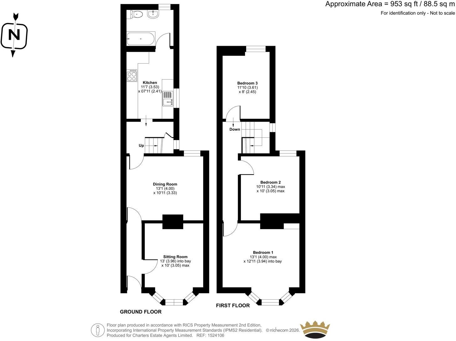 Manor Road, Portsmouth, Hampshire, PO1 floorplan