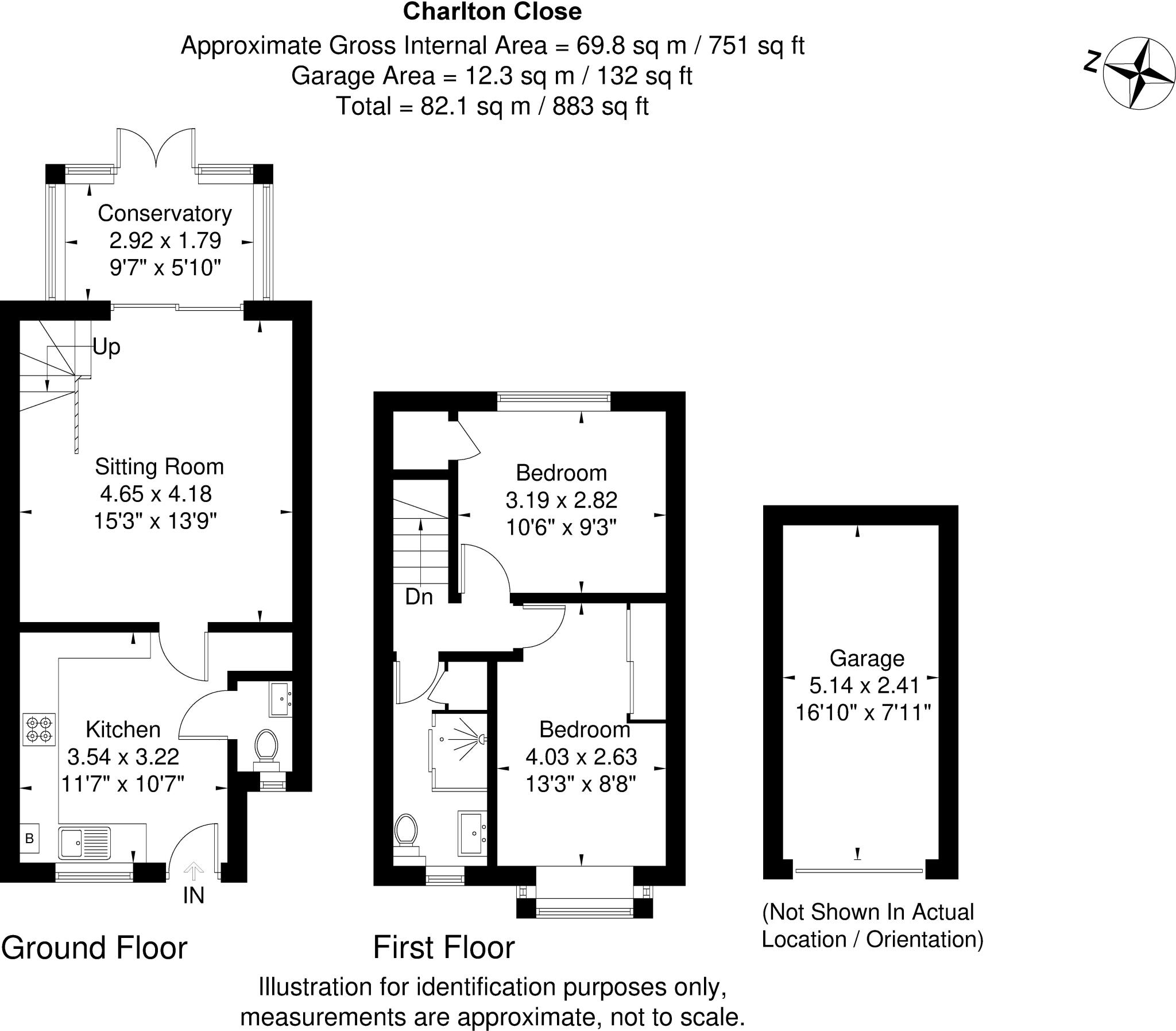 Charlton Close, Cippenham floorplan