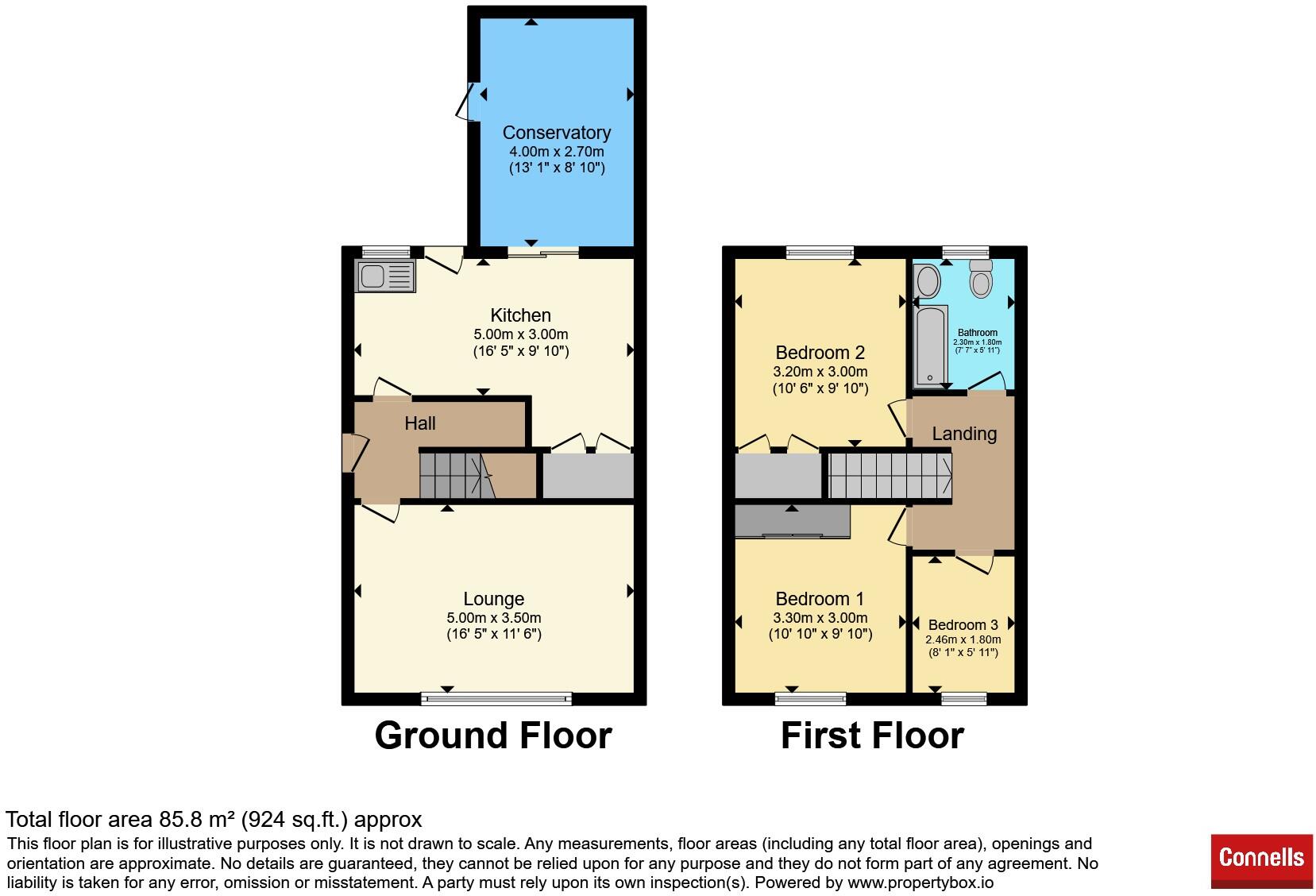 Short Street, Wednesbury floorplan