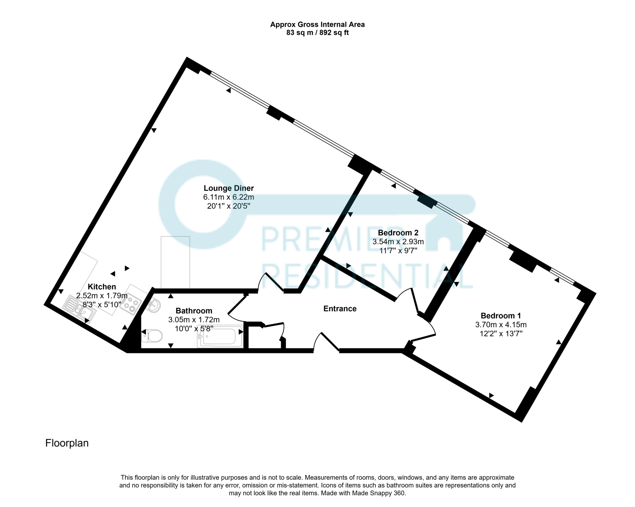 Oxford Road,  (M1) Manchester floorplan