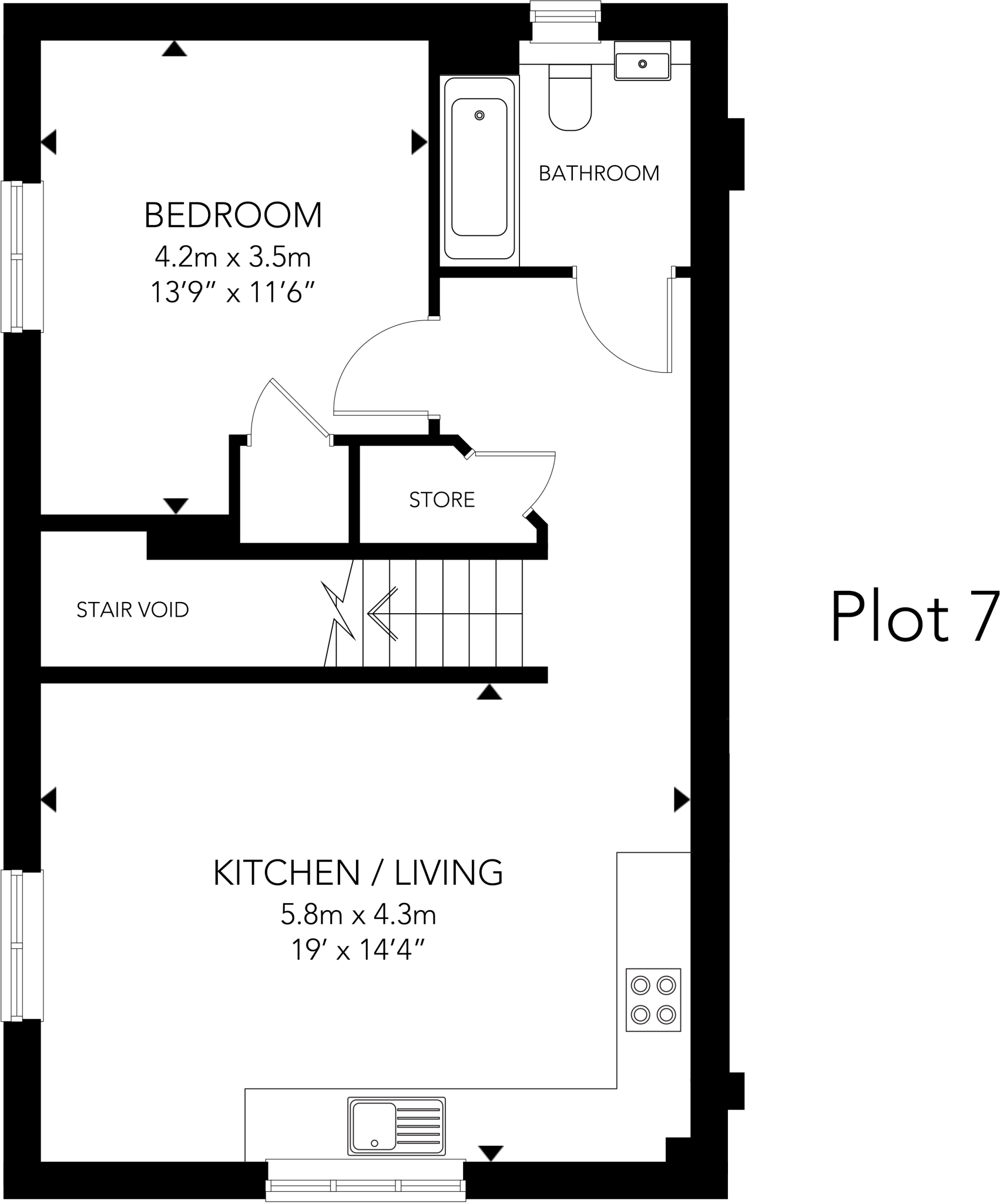 Plot 7 Blackhall Meadow, Loxwood floorplan