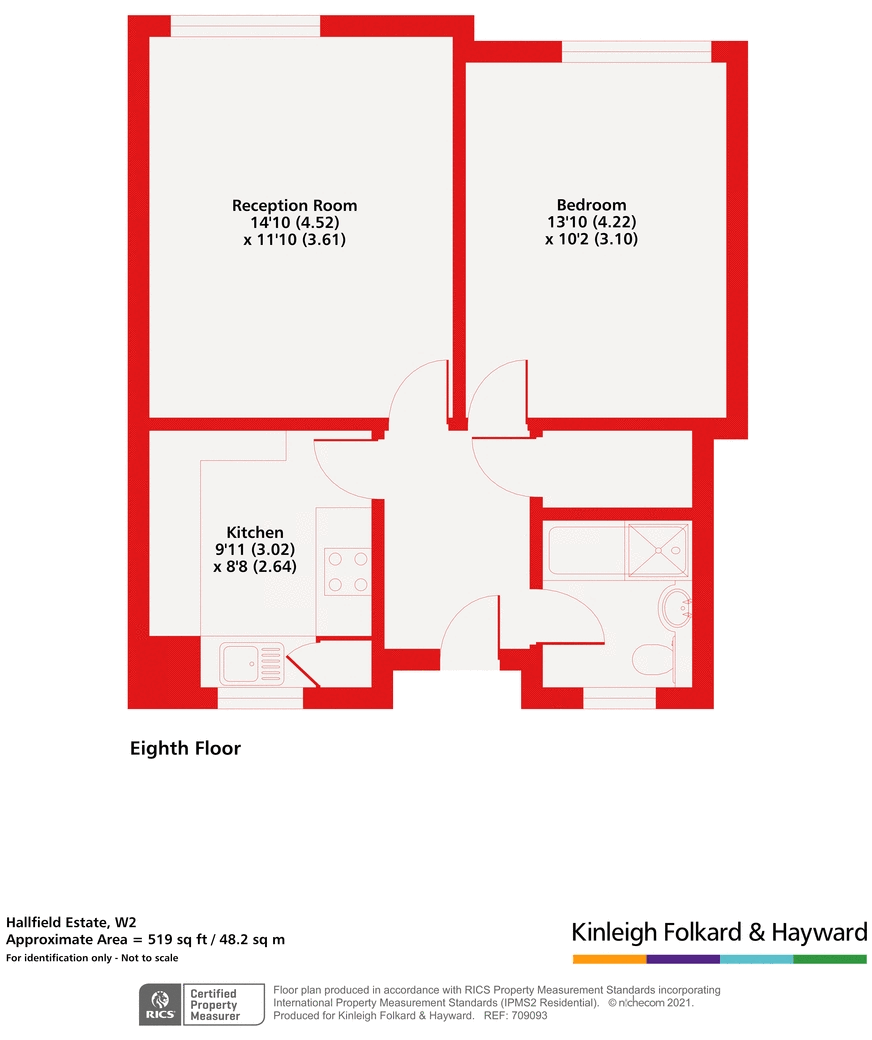 Hallfield Estate, Bayswater, London, W2 floorplan