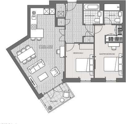 Eden Place, Oxted floorplan