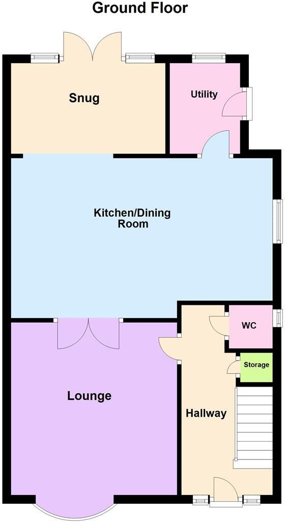 Nursery Hollow, Glen Parva, Leicester floorplan