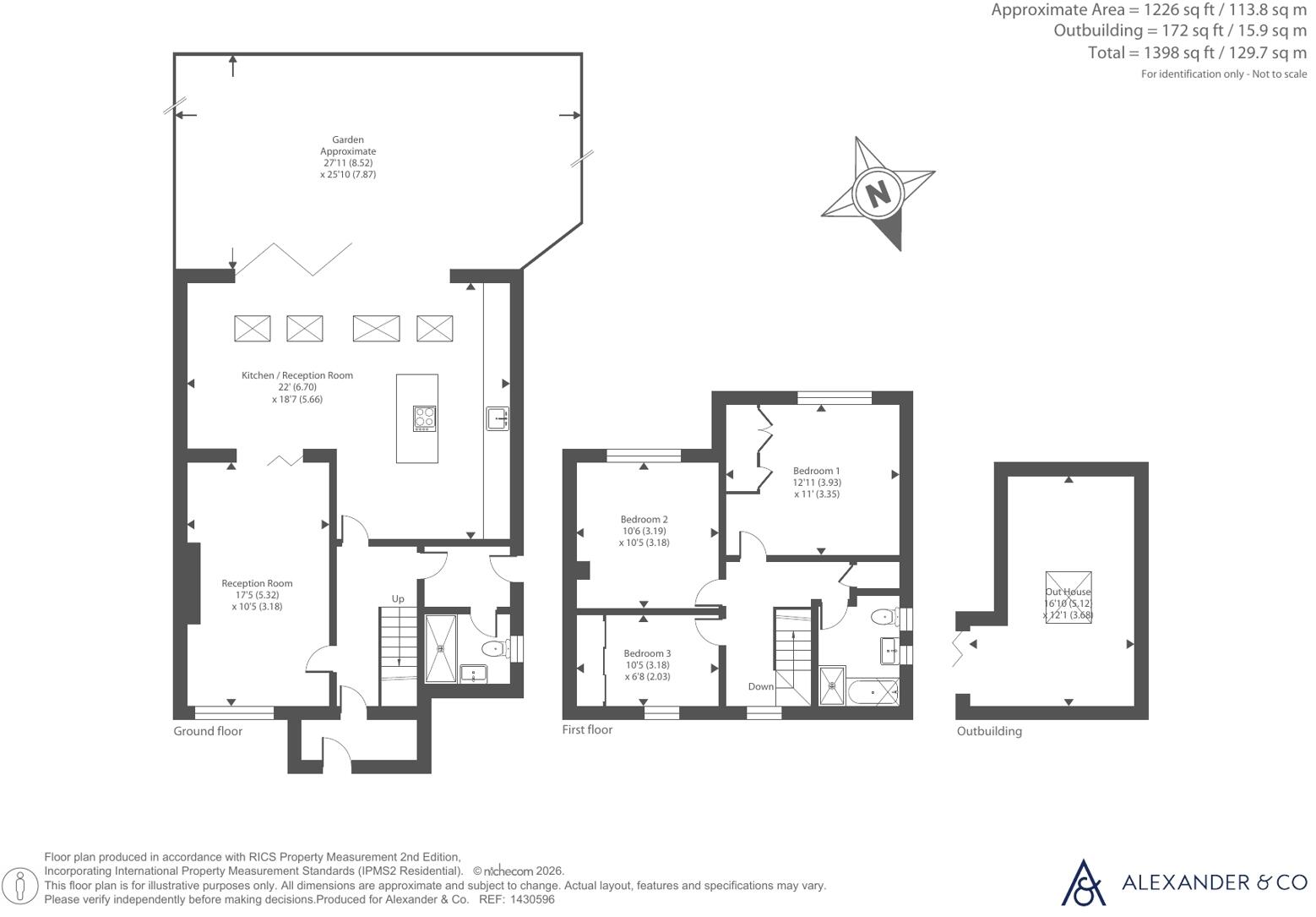 Spinney Crescent, Dunstable, Bedfordshire floorplan