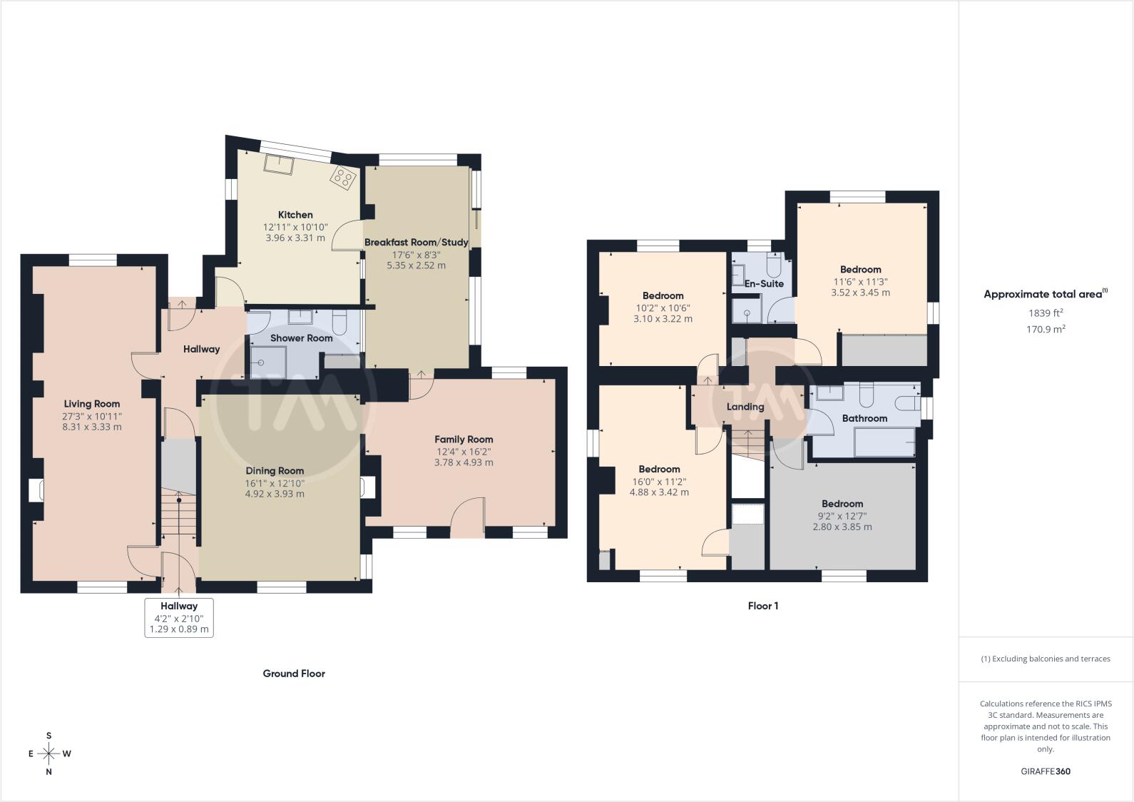 High Street, Needingworth, St. Ives, Cambridgeshire, PE27 floorplan