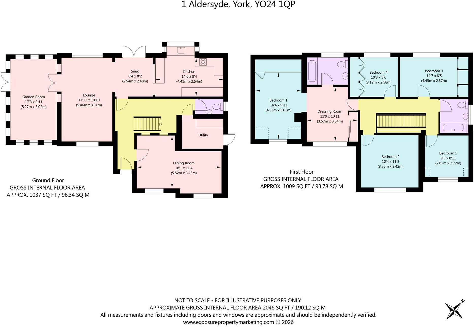 Aldersyde, York, YO24 floorplan