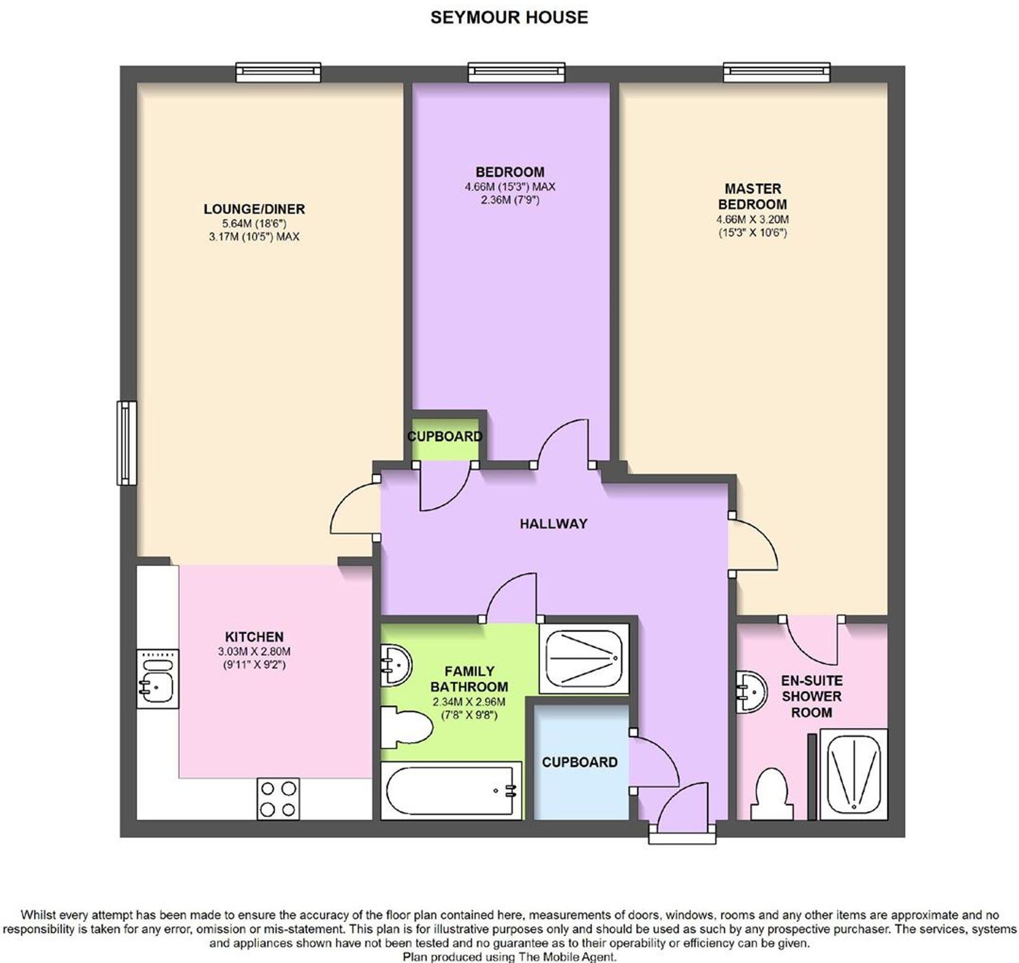 Warwick Road, Seymour House Warwick Road, CV3 floorplan