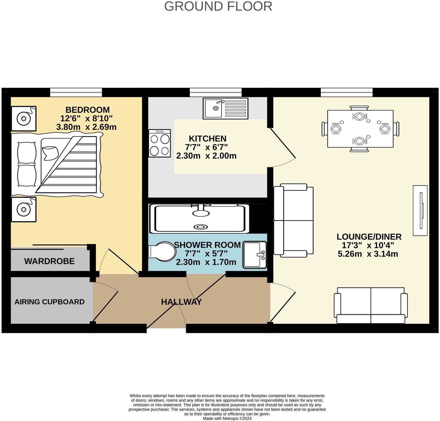 Church Street, Fleur De Lis, OX12 floorplan