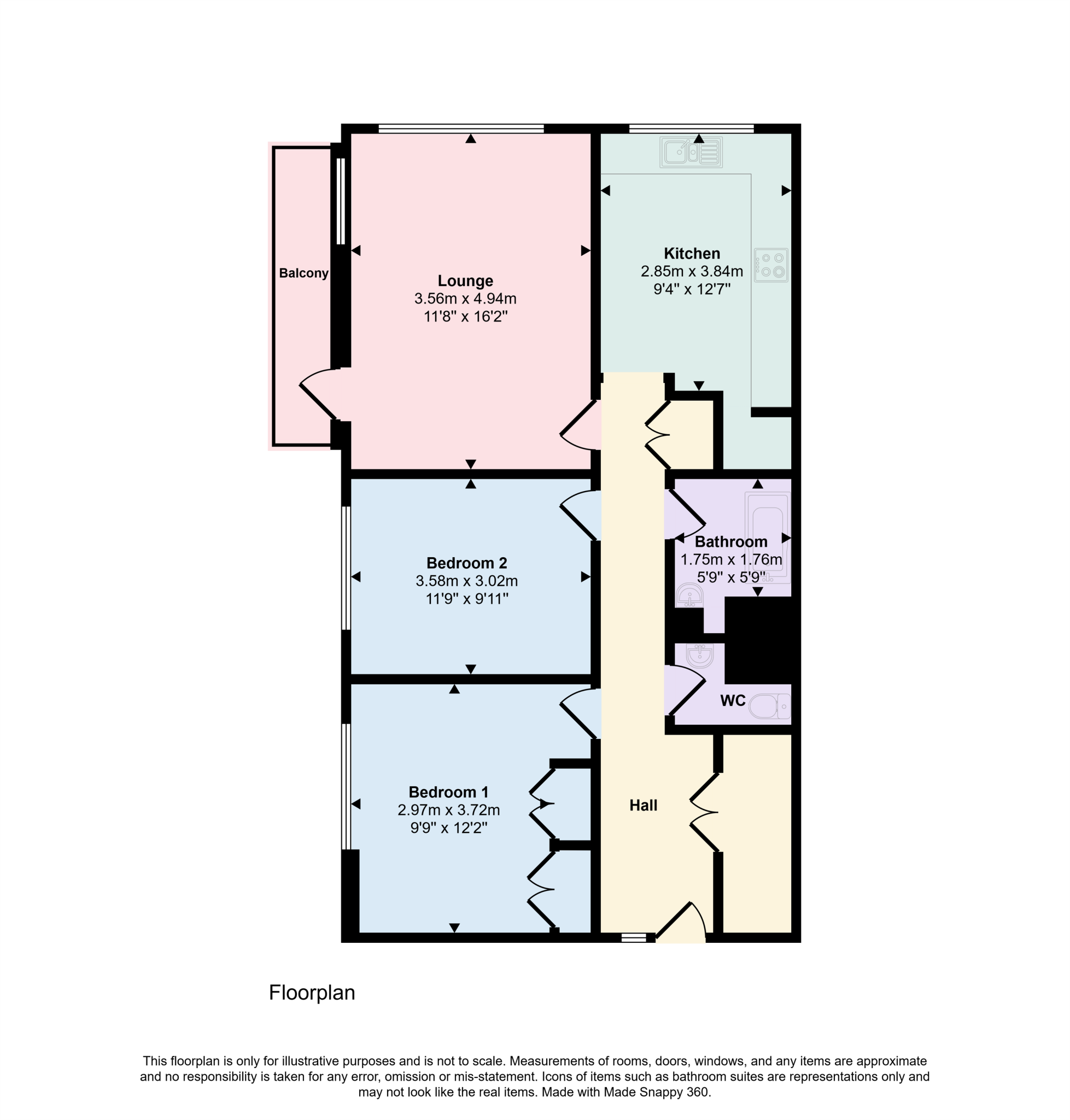 Southbourne floorplan