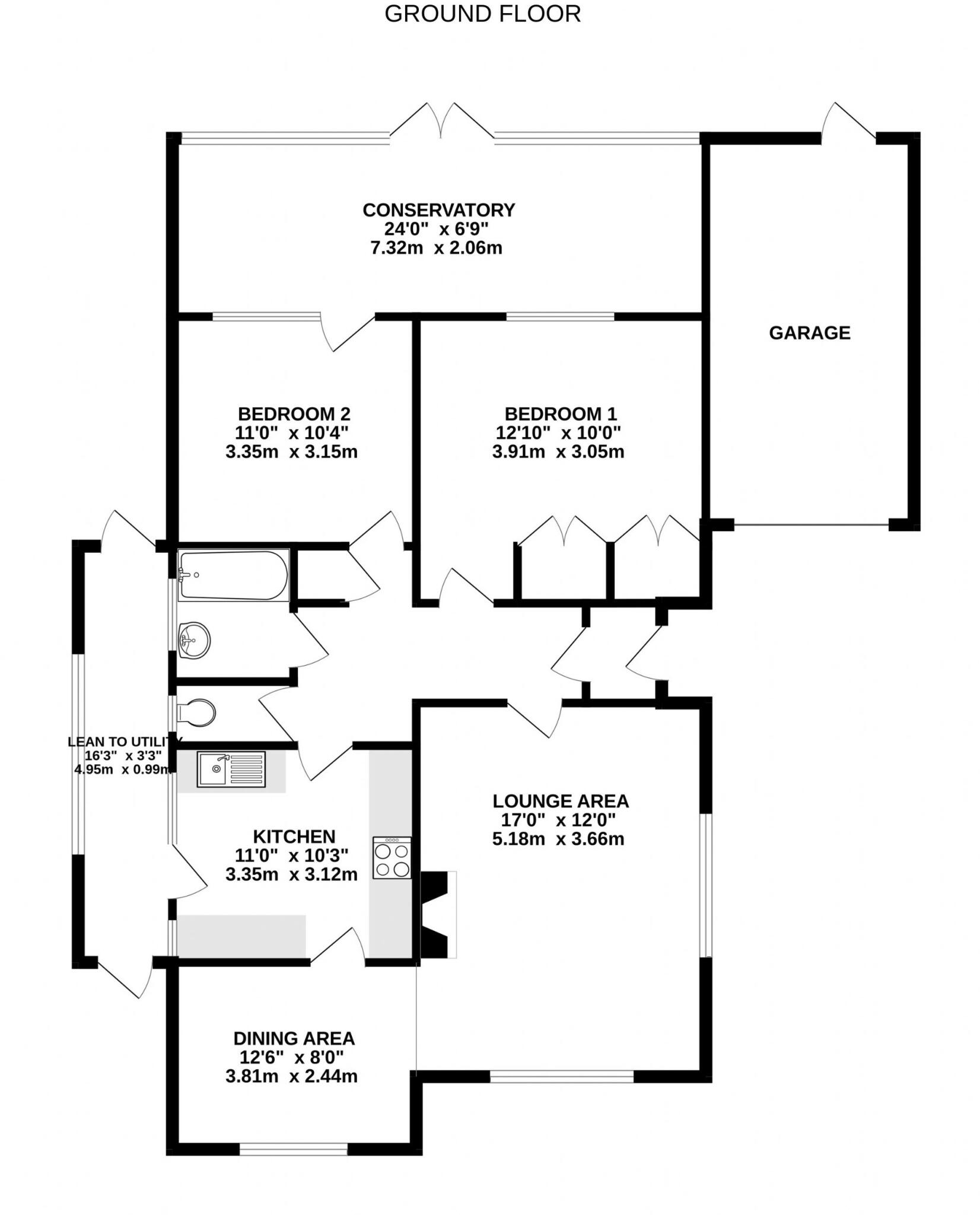 Ferndown Road, Frinton-on-sea floorplan
