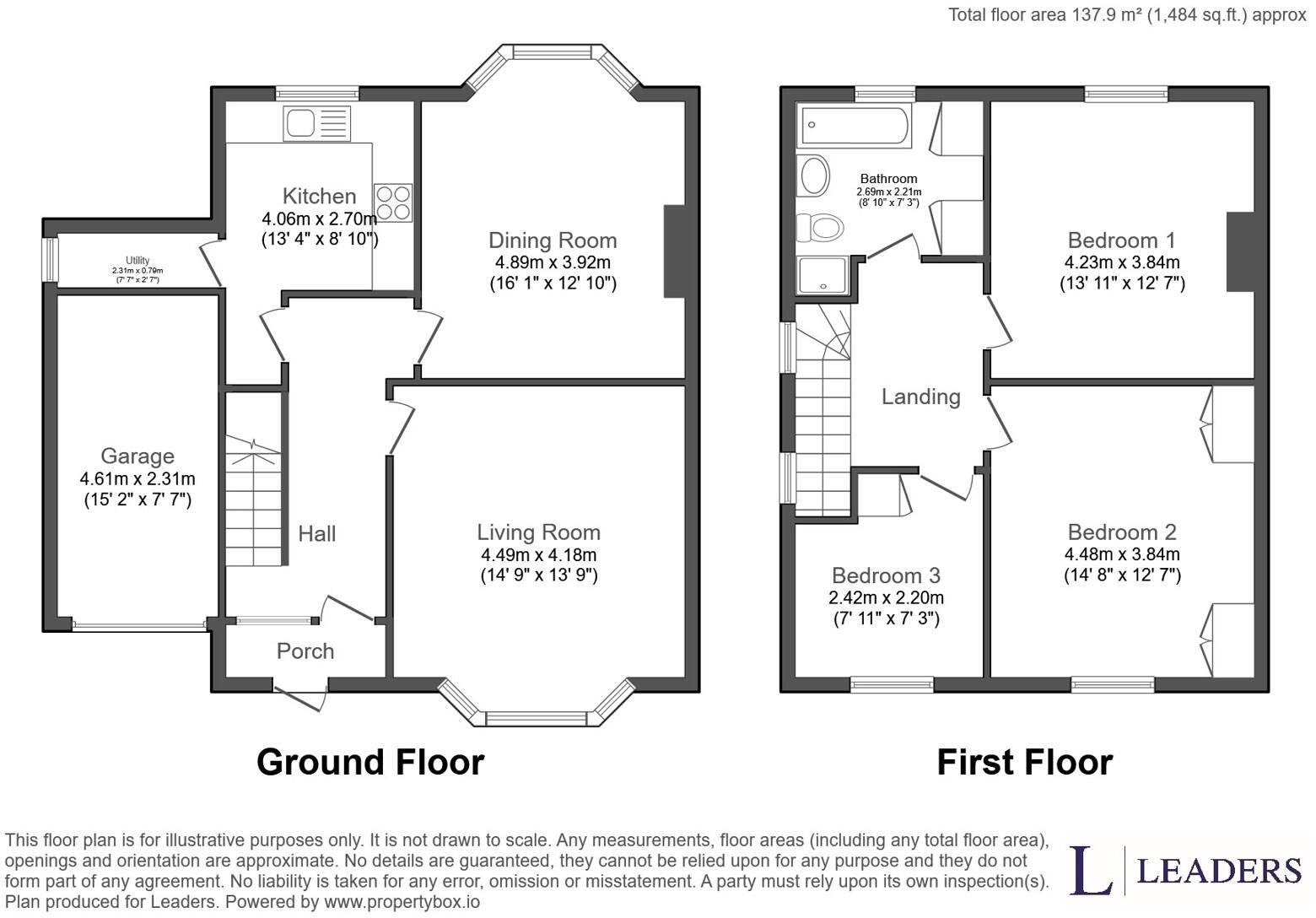 Wilderspool Causeway, WA4 floorplan