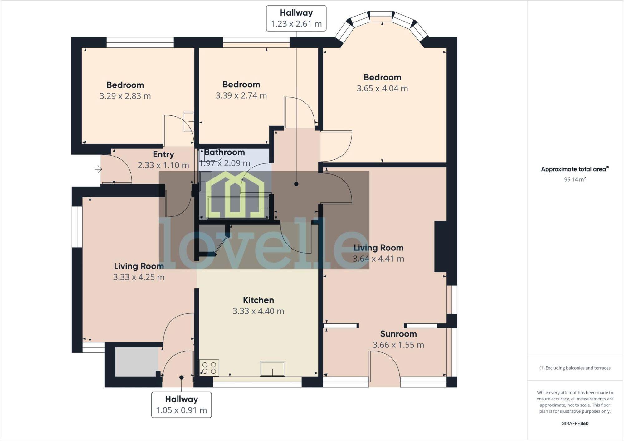 Crabtree Lane, Sutton-on-Sea, Mablethorpe, Lincolnshire, LN12 2RT floorplan