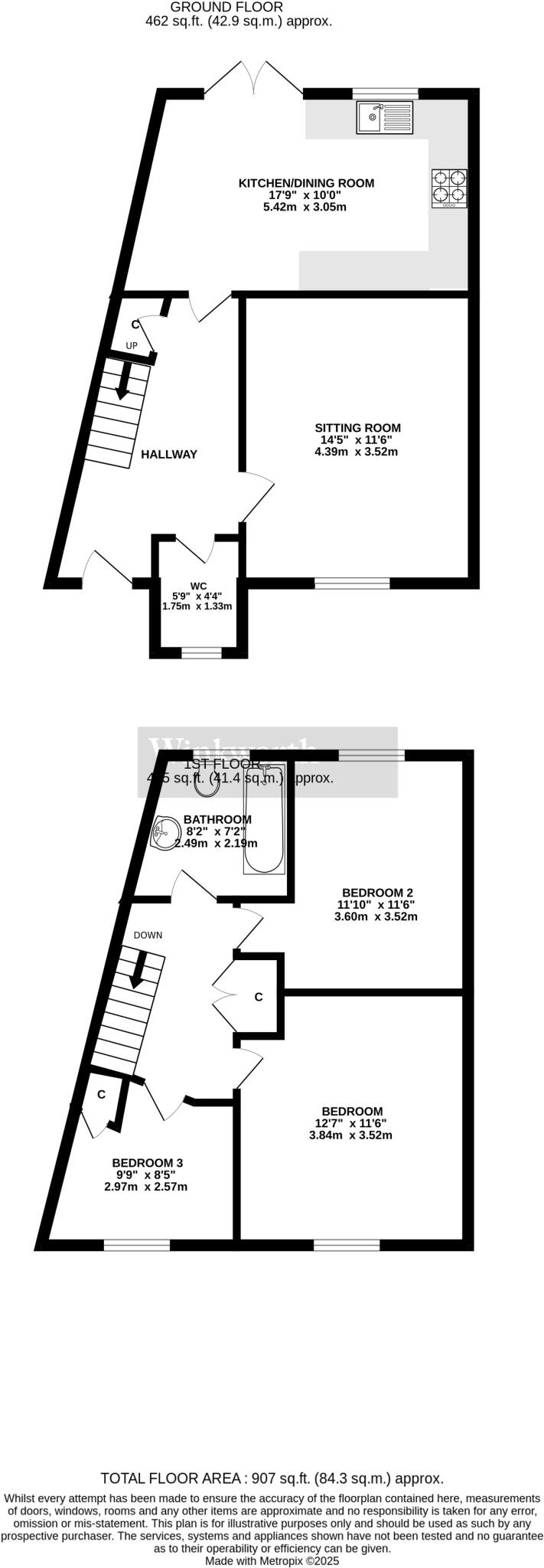Potters Way, Poringland, Norwich, Norfolk, NR14 floorplan