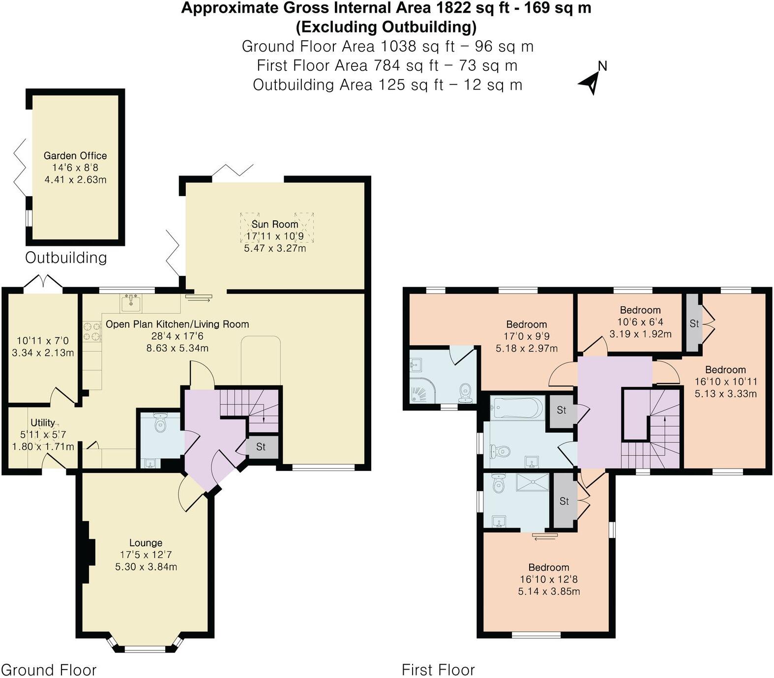 Lilbourne Drive, Hertford, SG13 floorplan