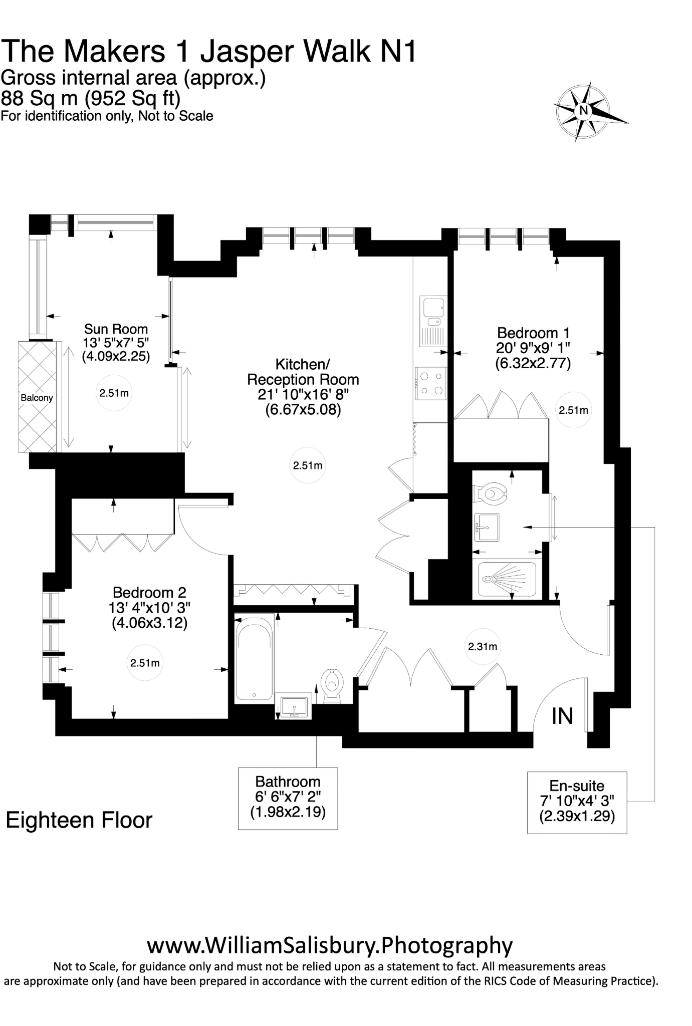 Jasper Walk, London, N1 floorplan