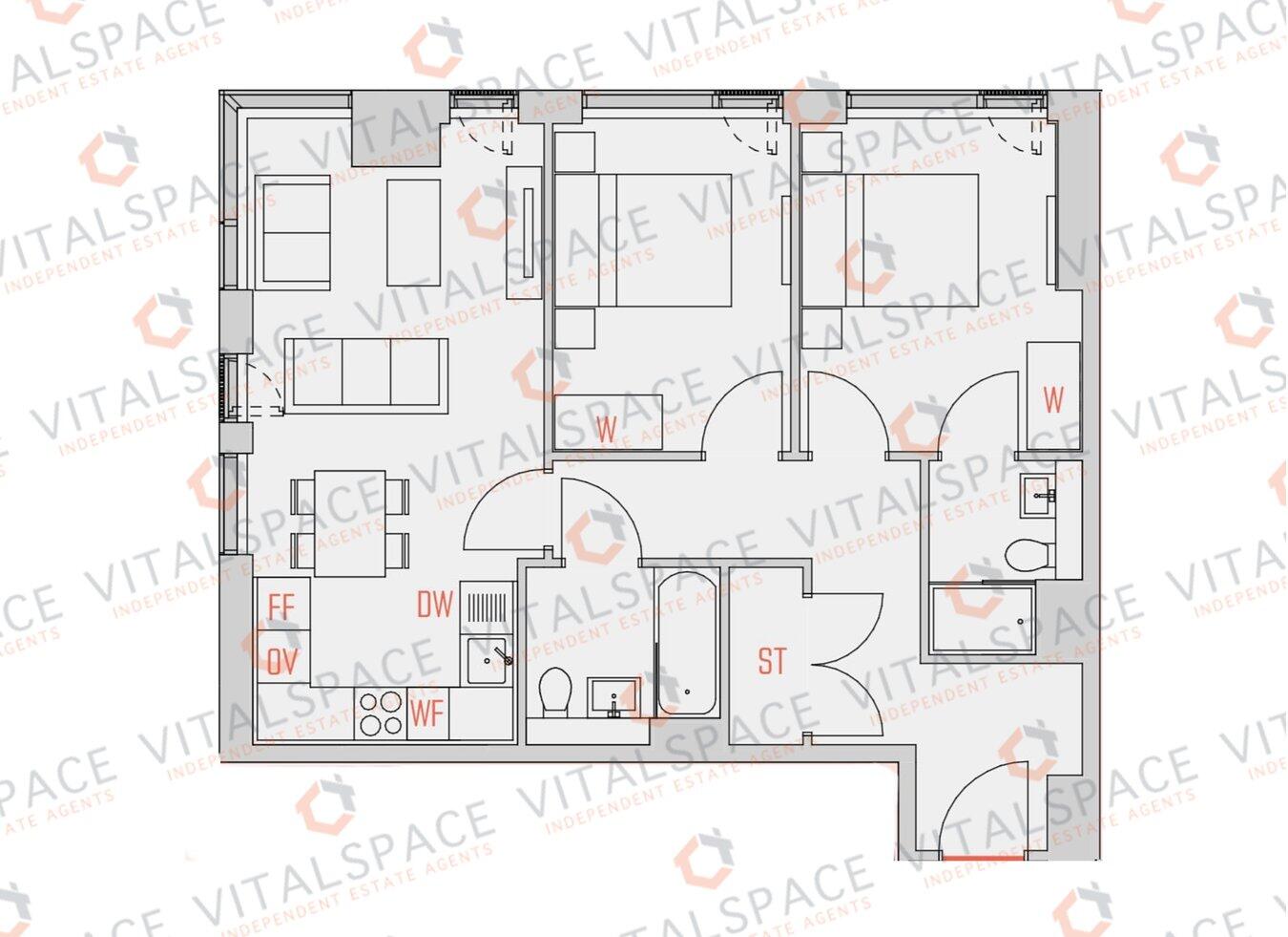 12 Bankside Boulevard, Salford, Greater Manchester, M3 floorplan