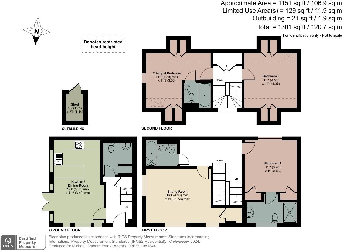 Firs Cottages, The Firs, High Street, Whitchurch, HP22 floorplan