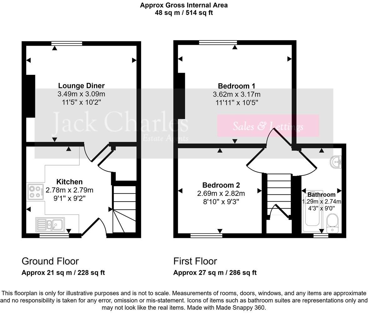 Back Lane, Shipbourne, Tonbridge floorplan
