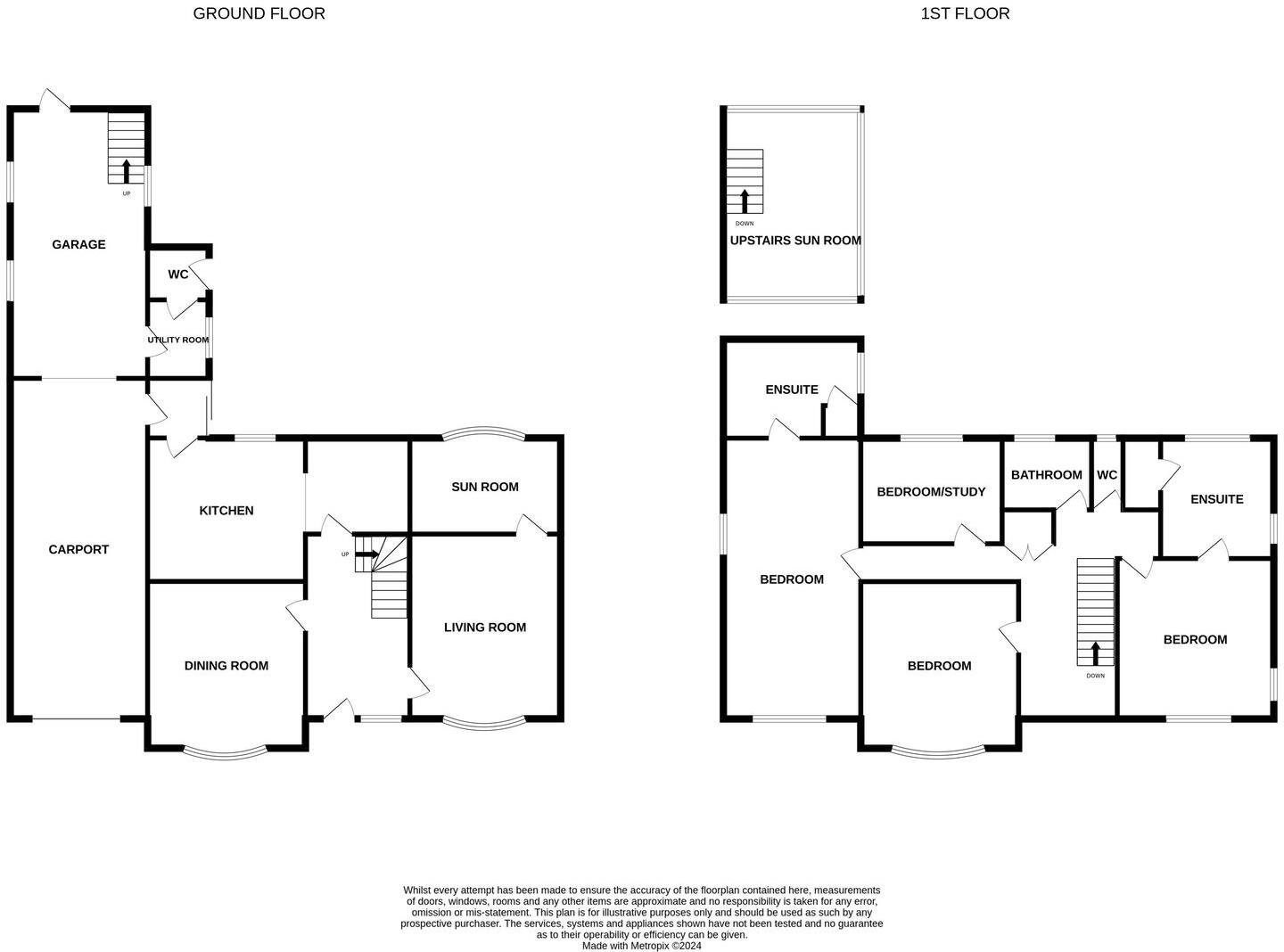 Oak Lodge, Norwich Road, Ashwellthorpe floorplan