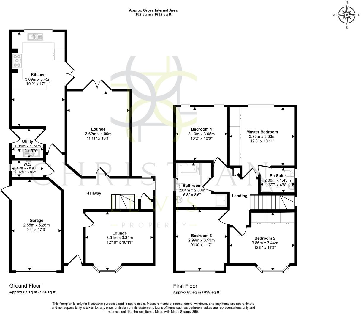 Lichfield Avenue, Evesham floorplan