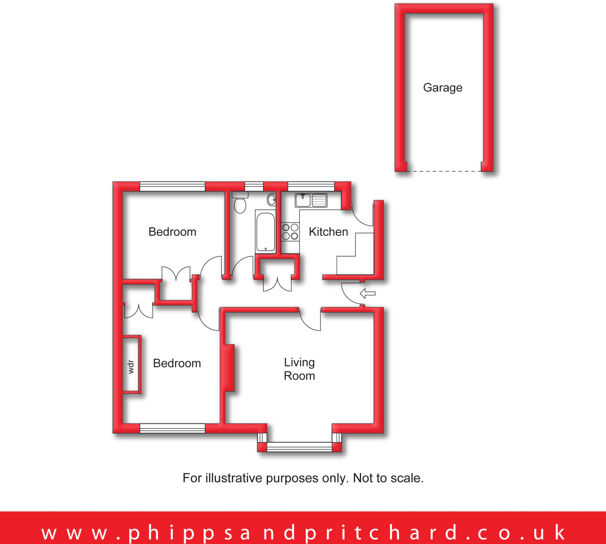 50, The Grove, Stourport-on-Severn, Worcestershire floorplan