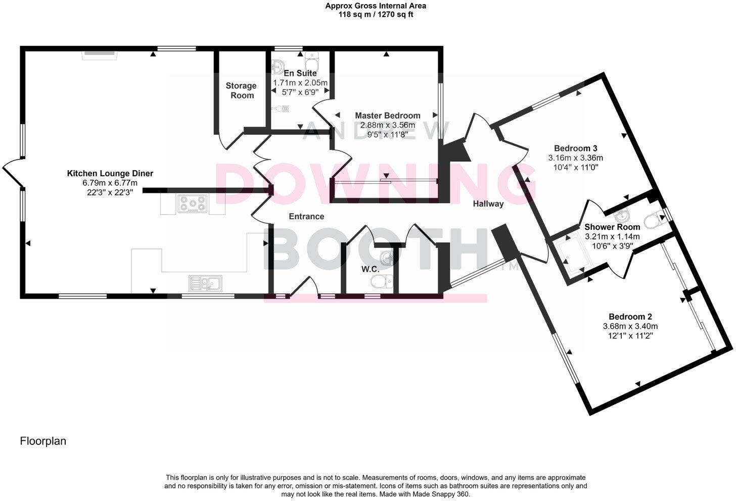 St. Chads Road, Lichfield, WS13 7LZ floorplan