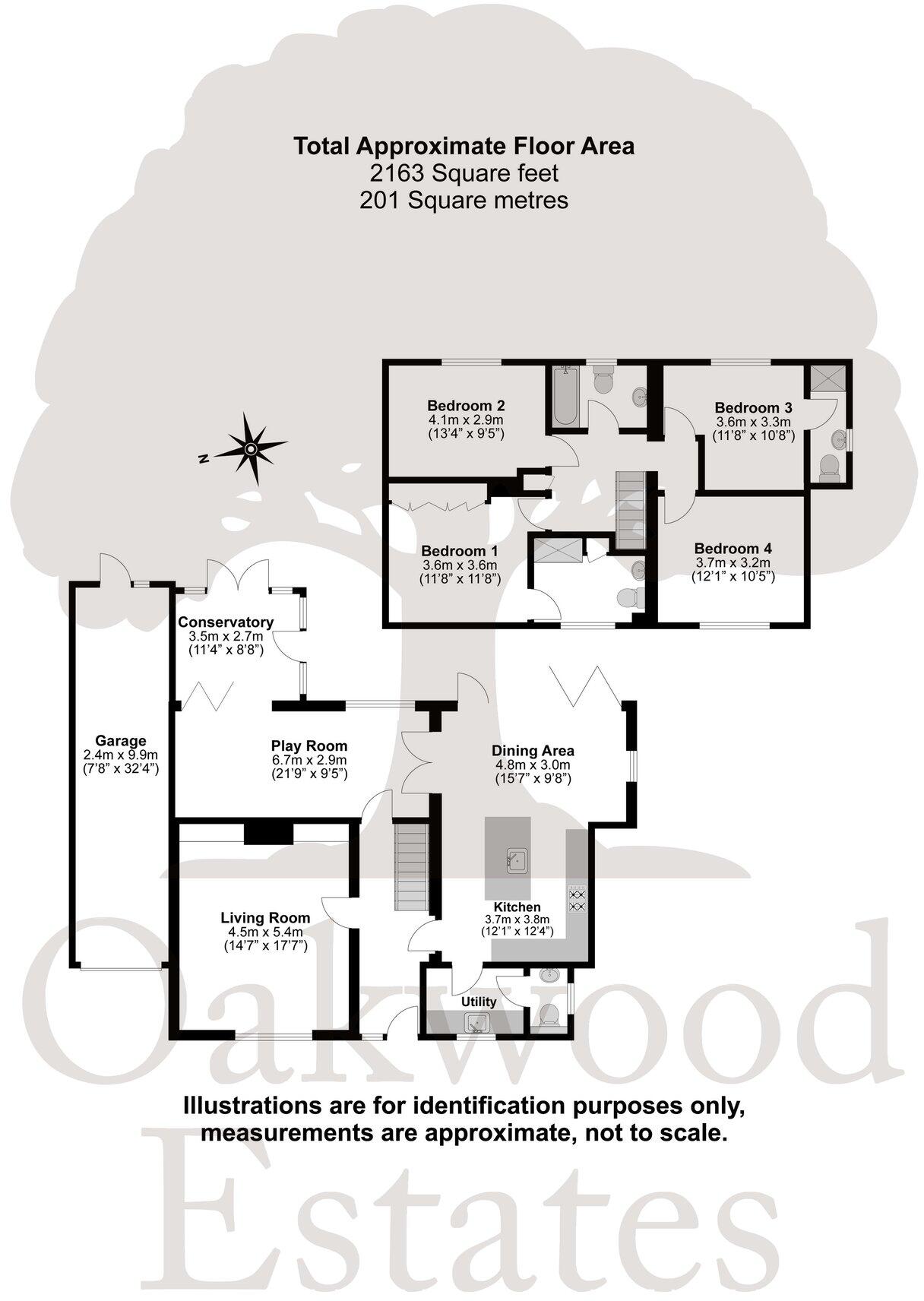Southbourne Drive, Bourne End, SL8 floorplan
