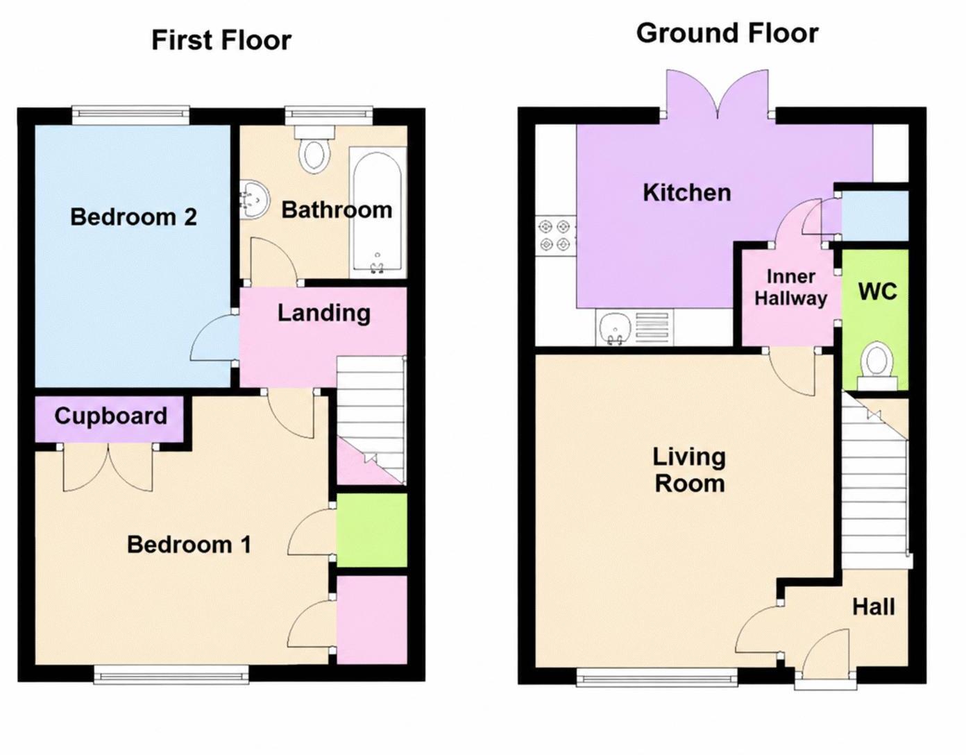 Kelly Close, Burntwood, WS7 3AL floorplan
