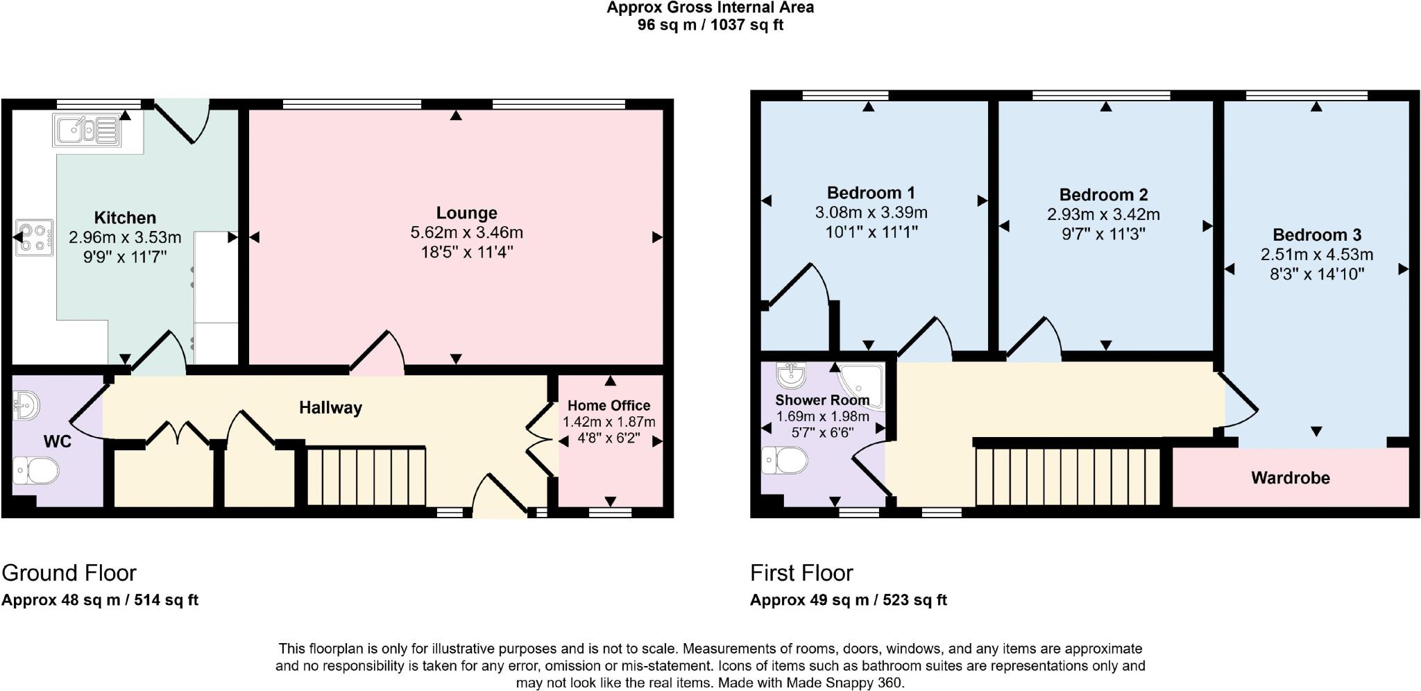 O'Hare, Bonhill floorplan