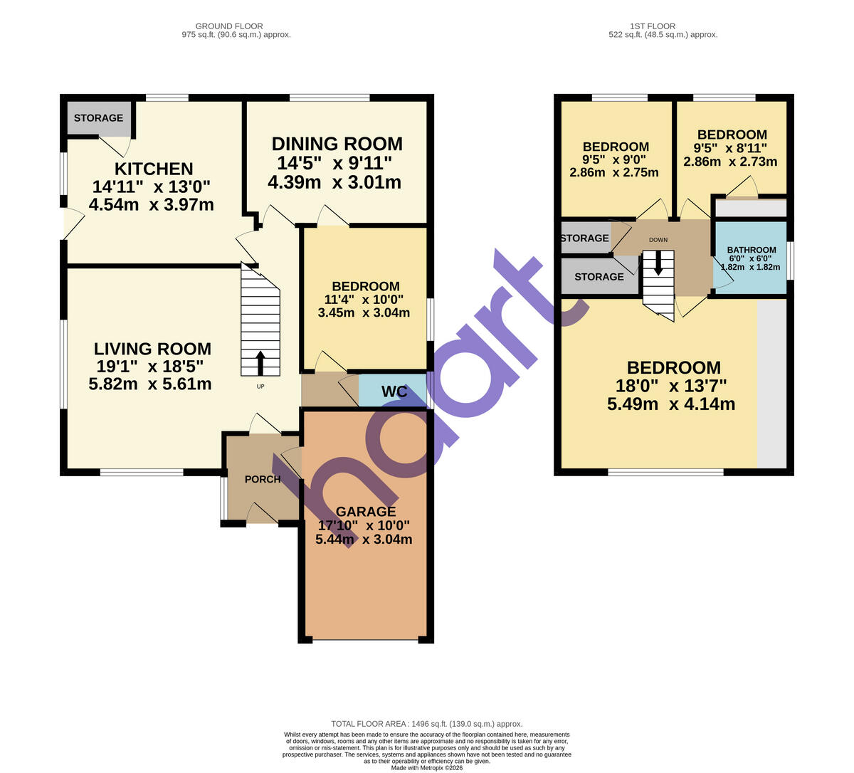 Wellgate Road, Luton floorplan