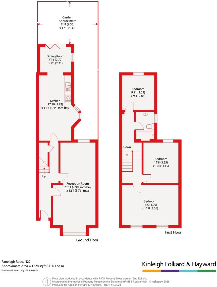 Ranelagh Road, London, N22 floorplan