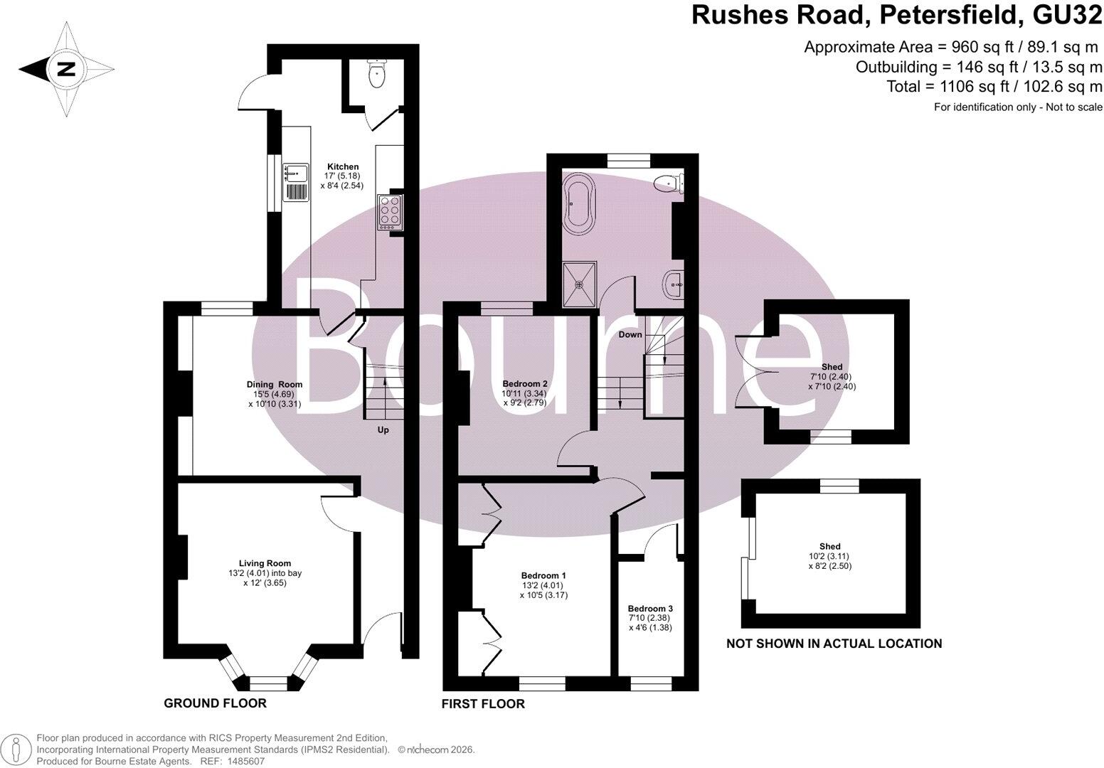 Rushes Road, Petersfield, Hampshire, GU32 floorplan