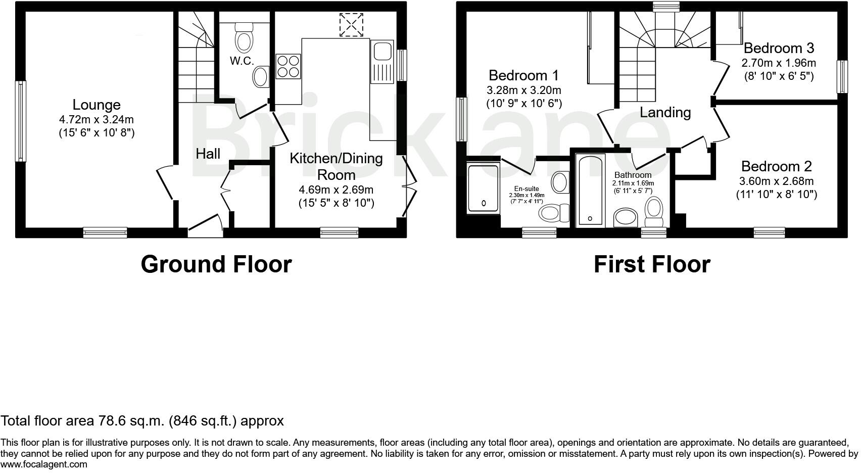 Tern Crescent, Bosham, Chichester, West Sussex, PO18 floorplan