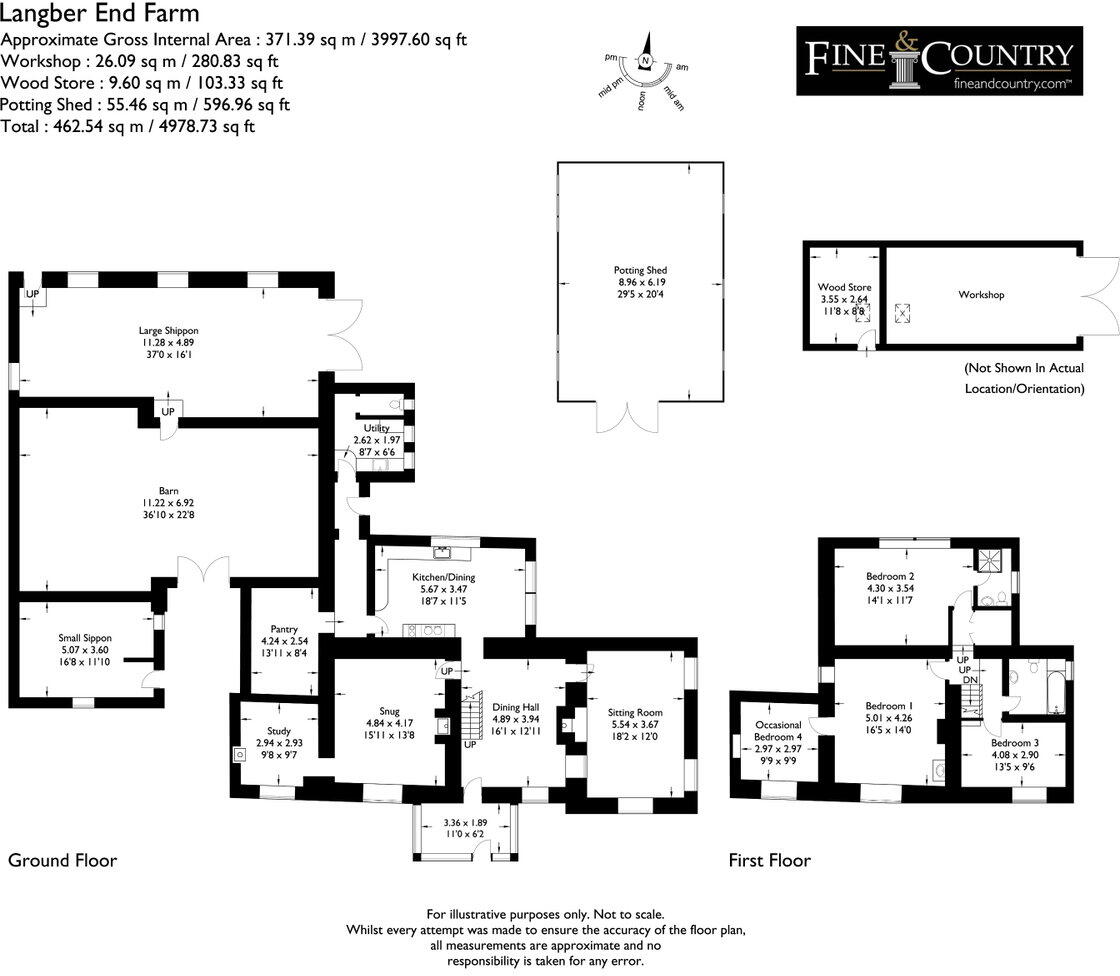 Langber End Farm, Ingleton, North Yorkshire, LA6 3DT floorplan